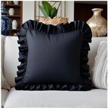 Mila Home Prevleka za blazino iz mešanice bombaža 40x40 cm Ruffled – | Shoptok.si