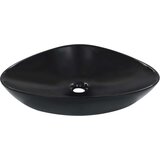 vidaXL Umivaonik 58,5 x 39 x 14 cm keramički crni Cijene