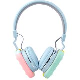 OXE Bluetooth bežične dječje slušalice Pop It, tirkiz | shoptok.hr