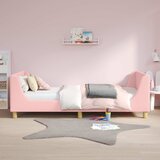  Krevet za djecu s uzglavljem Ružičasta 80 x 200 cm Vuna | shoptok.hr