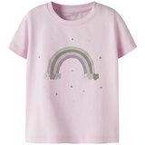name it majica KR 13253654 NMFDOTTAS D roza 110 | Shoptok.si