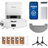 TESLA Electronics RoboStar - Pametan robotski usisivač 3u1 3200 mAh Wi-Fi beo | Eponuda.com