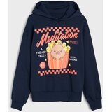 Sinsay Hoodie dukserica s motivom kapibare Slike