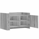  Stolić za kavu siva boja hrasta 80x50x50 cm konstruirano drvo | Eponuda.ba