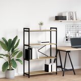 vidaXL Knjižna omara sonoma hrast 80 x 30 x 118 cm Iverna plošča Cene