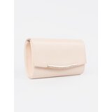 Shelvt Light beige clutch bag with chain | shoptok.hr