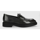 Vagabond Shoemakers Usnjeni mokasini ALEX W ženski, črna barva, 5148.004.18