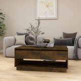  Stolić za kavu boja hrasta 102,5 x 55 x 44 cm konstruirano drvo | shoptok.hr