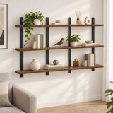  Zidna polica Dimljeni hrast 102 x 13.5 x 58 cm | shoptok.hr