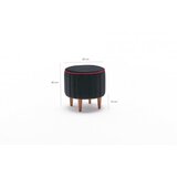  Lindy Puf - Black AnthracitePink Pouffe | ePonuda.com