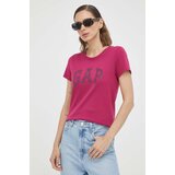 GAP Pamučna majica boja: ružičasta | shoptok.hr