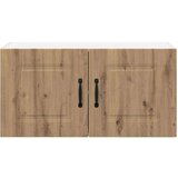 vidaXL Stenska kuhinjska omarica s polico Umetni hrast 80 x 31 x 40 cm | Shoptok.si