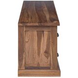 TV stojalo s predalom Naravna 110 x 30 x 40 cm Trden tikov les, (5000112970) | Shoptok.si