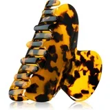Hair Claw clip sponka krokodilček za lase Tortoise shell dark 1 kos
