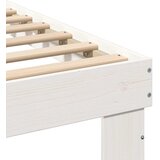 Krevetna konstrukcija Bijelo 120 x 190 cm Čvrsto borovo drvo | shoptok.hr