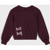 Sinsay Pamučna crewneck majica s 3D aplikacijom | shoptok.hr