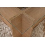 Hanah home Klub sto Ventrino, 105x65x40cm, Smeđa | Eponuda.ba