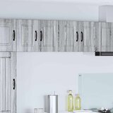  Ormar za Zid 2 pcs Siva Sonoma 60 x 31 x 40 cm | shoptok.hr