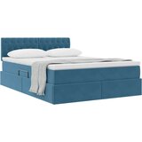  s od storage Tamno plava 140 x 200 cm Baršun | shoptok.hr