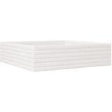  Vrtna sadilica bijela 90 x 90 x 23 cm od masivne borovine | Eponuda.ba
