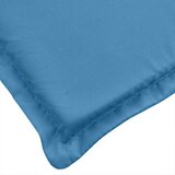  Jastuk za ležaljku prošarani plavi (75 + 105) x 50 x 4 cm | Eponuda.com