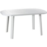 Olimp Sport Sto ovalni salomone 138x85x73cm beli | ePonuda.com