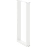  Noge za barski stol U-oblika 2 kom Bijele 40 x (90-91) cm Čelik | shoptok.hr
