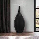 Keramička vaza 47 cm, crna | Eponuda.com