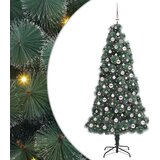  Umjetno božićno drvce s lampicama i setom ukrasa Zelena 210 cm | Eponuda.com