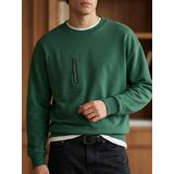 Sinsay Crewneck majica dugih rukava s udjelom pamuka | shoptok.hr