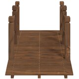  Vrtni most s ogradama 150 x 67 x 56 cm od masivnog drva smreke | shoptok.hr