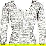 NO:XQSE - Ženska mrežasta majica - crna (SL) | shoptok.hr