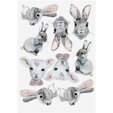 Nuukk Veganski otroški tatuji - Easter Bunnies (818) Cene