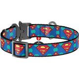 Wau dog ogrlica superman 24-40cm Cene