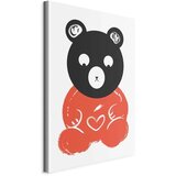  Slika - Thoughtful Bear (1 Part) Vertical 80x120 Na talijanskom platnu | shoptok.hr