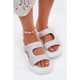 Boto Embellished Women's Platform Sandals White Jestella | ePonuda.com