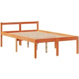  Krevet s regalom za knjige bez madraca 135 x 190 cm od borovine | shoptok.hr