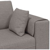  Tkaninska sofa s jastukom Sivo-smeđa 208 cm tkanina | shoptok.hr
