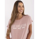 Sublevel T-shirt-D12100M02737A-light pink | ePonuda.com