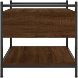  Stolić za kavu smeđa boja hrasta 50x50x50 cm konstruirano drvo | Eponuda.com
