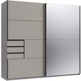 CARRYHOME OMARA Z DRSNIMI VRATI, barve grafita, siva, sahara Cene