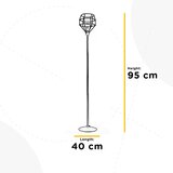 Lesnina XXXL STOJEČA SVETILKA 28/173 cm | Shoptok.si