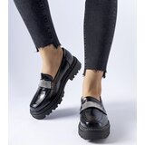 Gemre Black Patent Loafers Fecteau | Shoptok.si