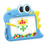 Woopie Montessori magnetna ploča za djecu MagPad, plavi dinosaur Slike