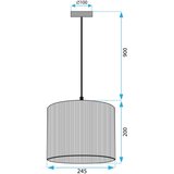 Toolight Luster APP1323-1CP | shoptok.hr