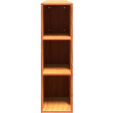 vidaXL Uzglavlje sa spremištem voštano smeđe 200cm od masivne borovine | shoptok.hr