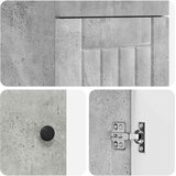  Kupaonski umivaonik s sudoperom Betonska siva 42 x 40 x 84,5 cm | Eponuda.com