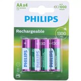 Philips punjiva baterija aa nimh 1300mAh 1/4 cene