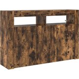  Kreveta Dimljeni hrast 116 x 30 x 75 cm Konstruirano drvo | shoptok.hr