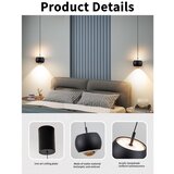  immax neo 07219L - led prigušiva lustr dormine 6W/230V mat crna tuya + daljinski upravljač | Eponuda.com